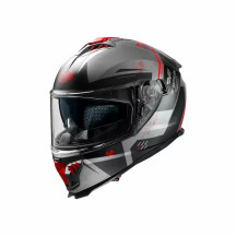 Typhoon BA Casco — Talla S, Gris mate